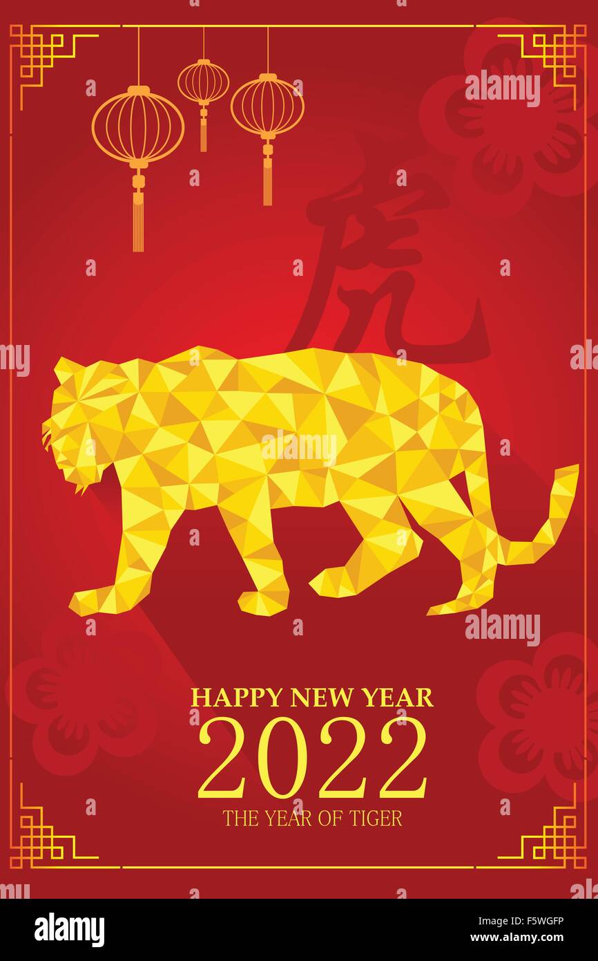 Ilustración Del Símbolo Oriental Del Tigre De 2022. Feliz Año Nuevo Chino  Calendario Lunar Animal. Elemento De Tradición Asiática. Ilustraciones svg,  vectoriales, clip art vectorizado libre de derechos. Image 169399382