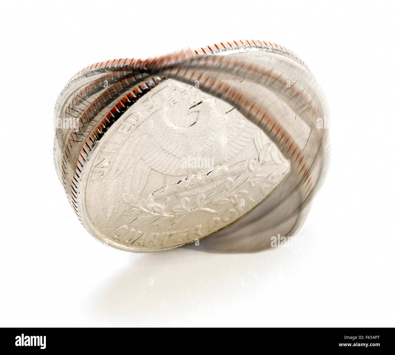 Monedas para monedas, para cuarto y euro, esterlina, 90 piezas de 0.984 in  / 1.0 pulgadas, soporte de cartón para trimestre de EE. UU., 1 libra
