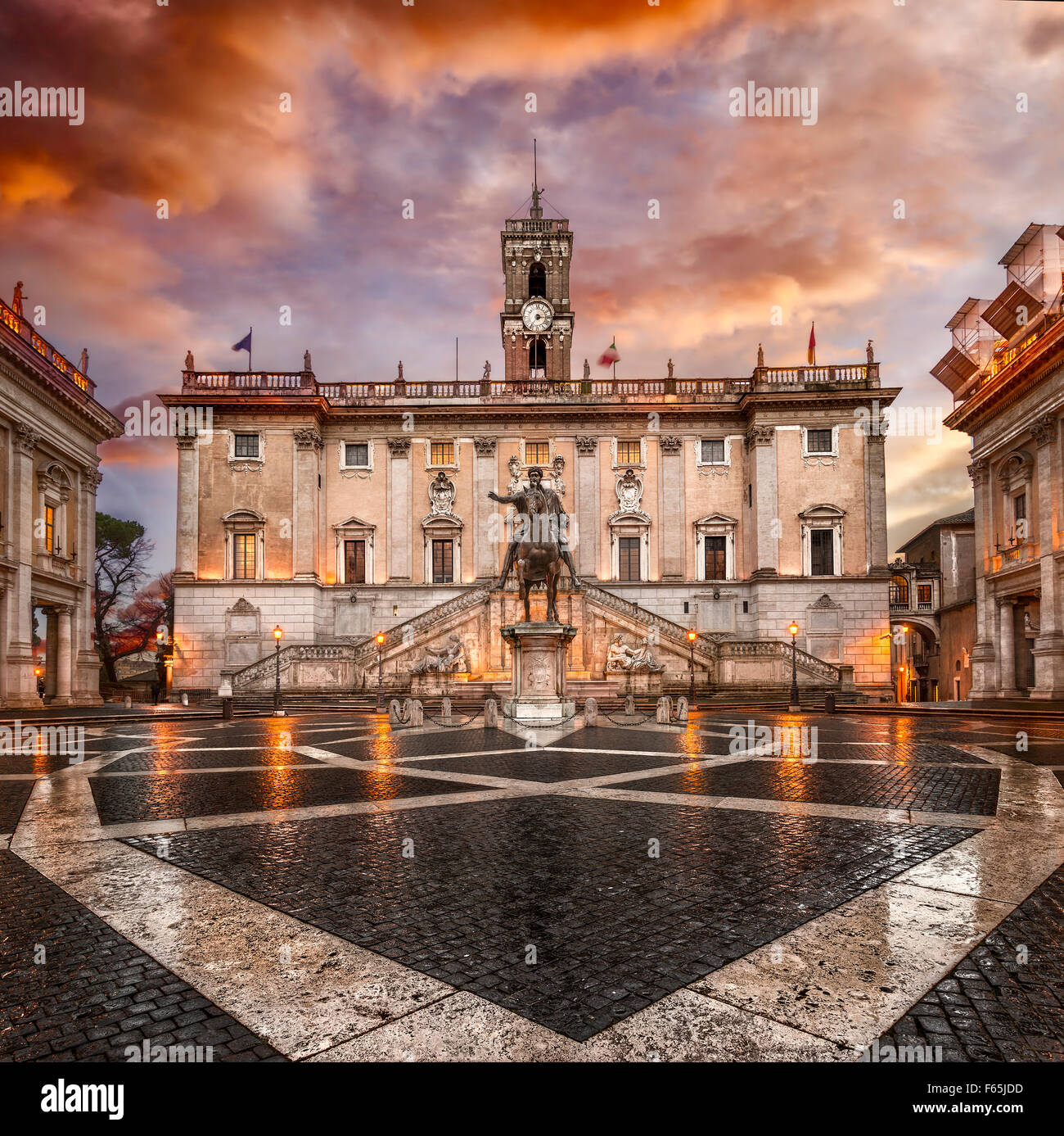 Plano Plaza Del Campidoglio