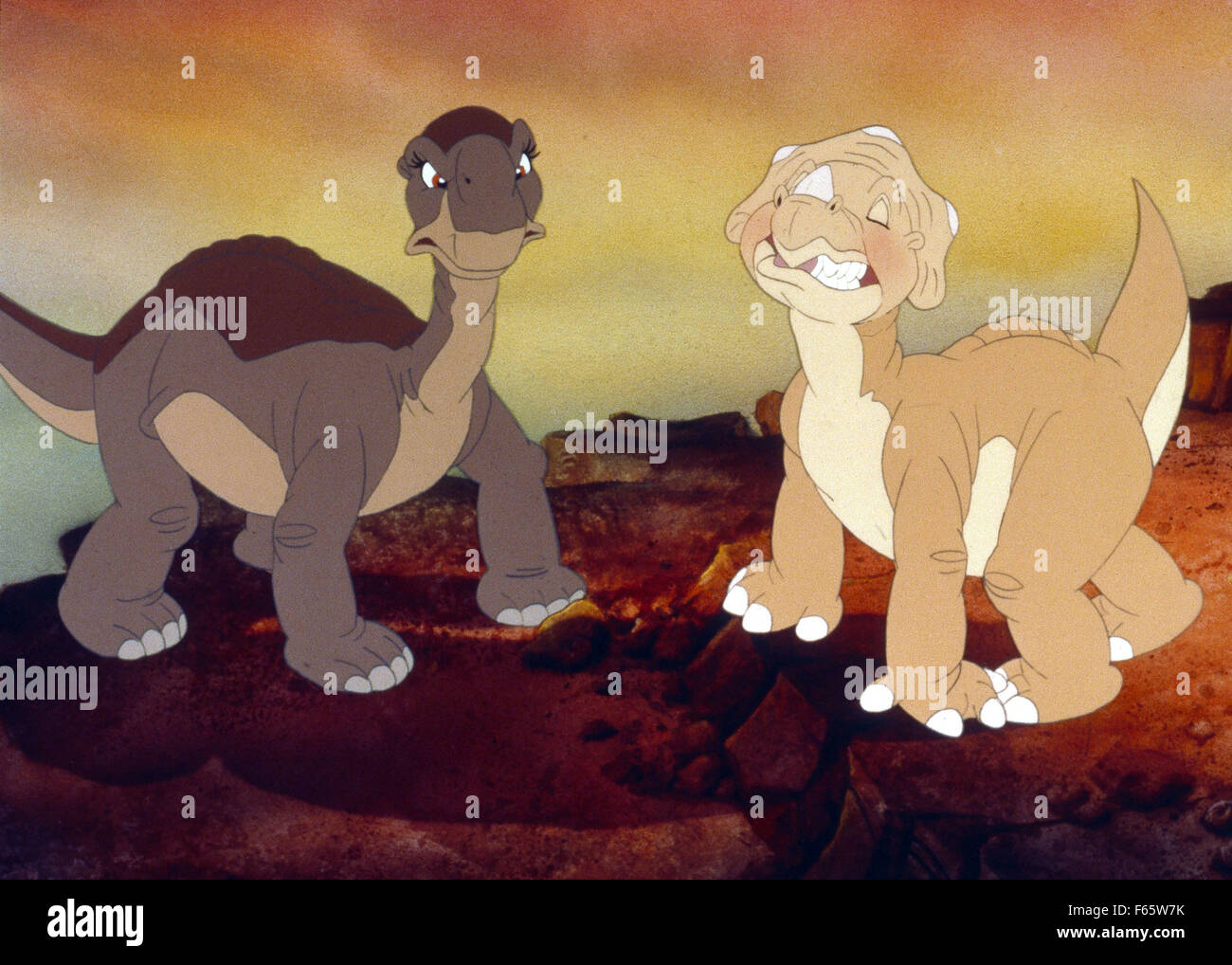 La Tierra antes del tiempo Año 1988 USA / Irlanda Director Don Bluth Animation Fotografía de
