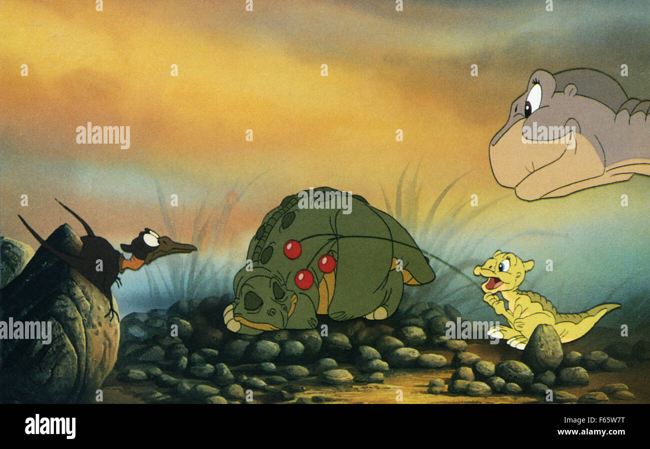 La Tierra antes del tiempo Año 1988 USA / Irlanda Director Don Bluth Animation Fotografía de