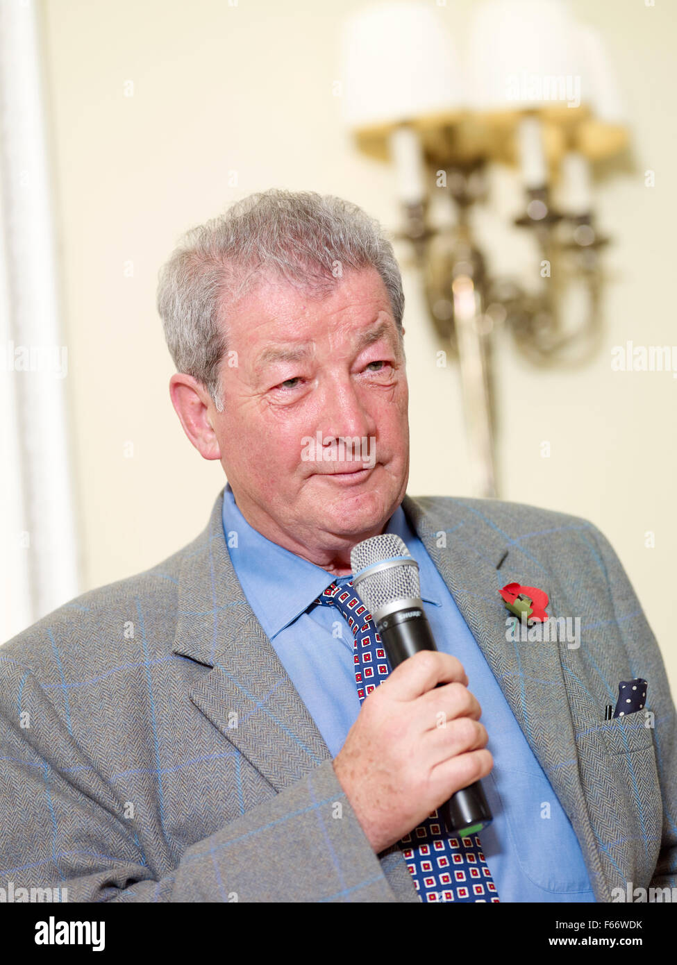 Patrick Obispo al Oldie almuerzo literario 10-11-15 Foto de stock