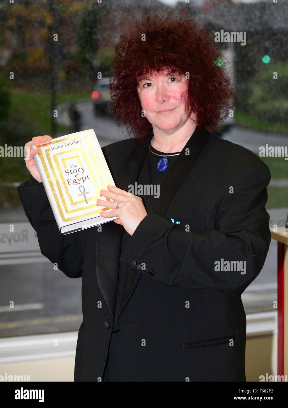 Egiptóloga Joann Fletcher Fotografía de stock Alamy