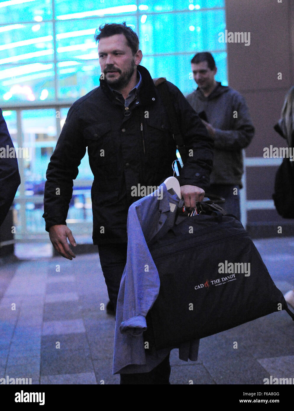 Orlando Bloom visto el rodaje de Southend Pier con Jamie Oliver con Jimmy Doherty para Pablo y Jimmys pelea por los alimentos. Featuring: Jimmy Doherty donde: Londres, Reino Unido cuando: 15 Oct 2015 Foto de stock