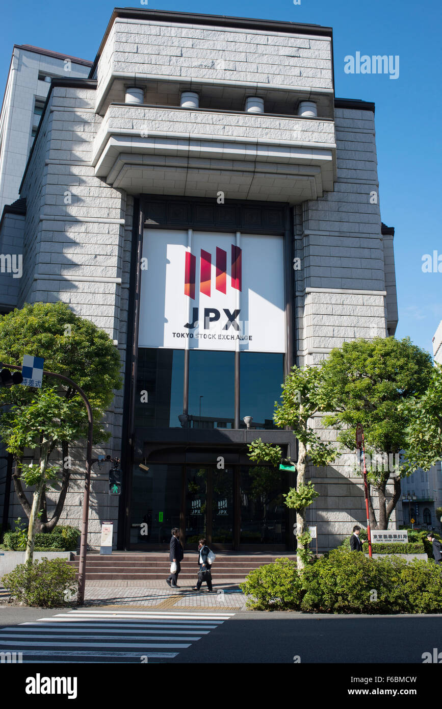 Tokio, Japón: La Bolsa de Valores Fotografía de stock - Alamy