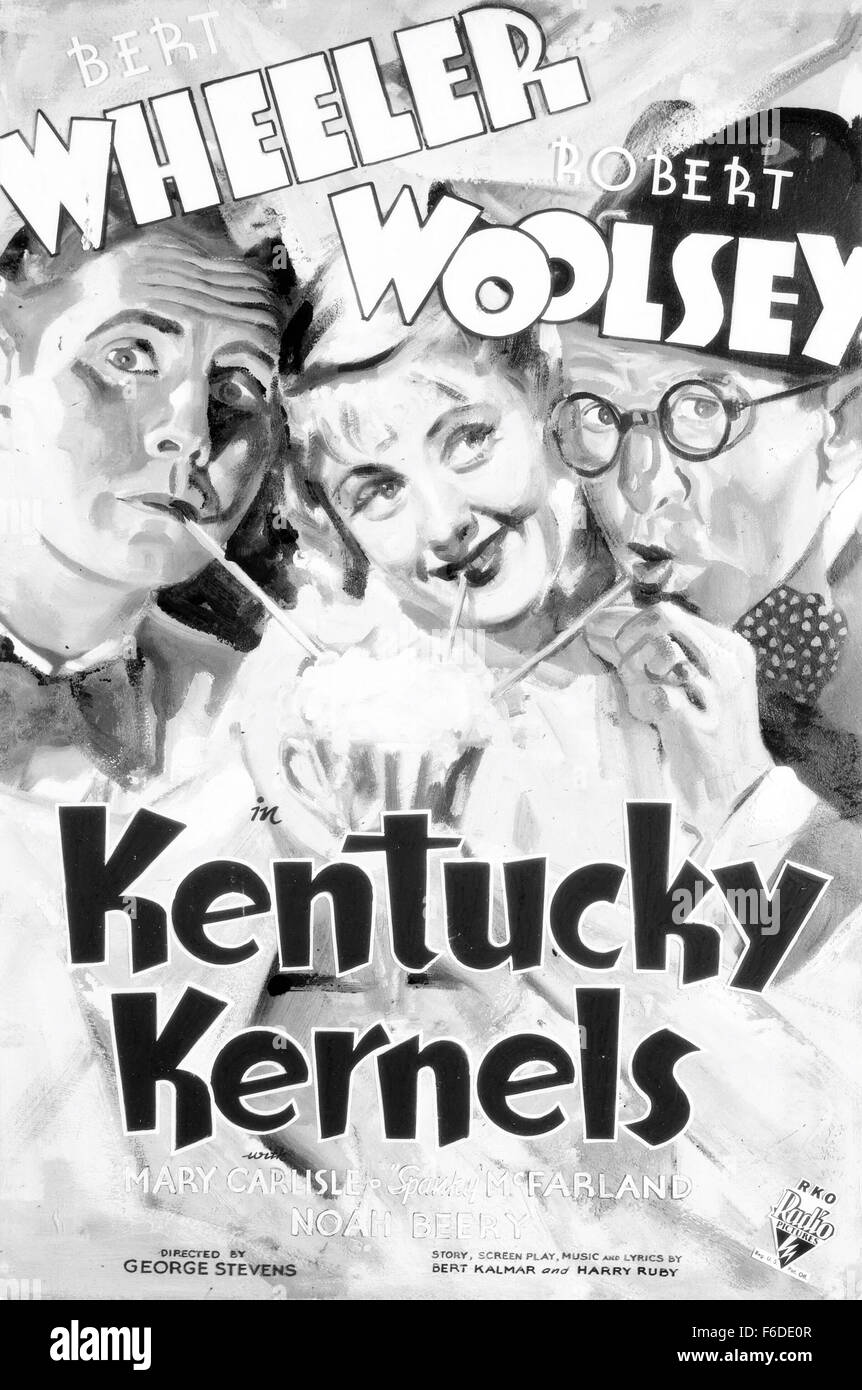 Fecha de lanzamiento: 2 de noviembre de 1934. Título de la película: Kentucky kernels. Estudio: la RKO Radio Pictures. Parcela: el gran Elmer y Compañía, dos trabajos de magos, ayuda amantes abandonados Fecha de lanzamiento: 2 de noviembre de 1934. Título de la película: Kentucky kernels. Estudio: la RKO Radio Pictures. Parcela: el gran Elmer y Compañía, dos trabajos de magos, ayuda amantes abandonados