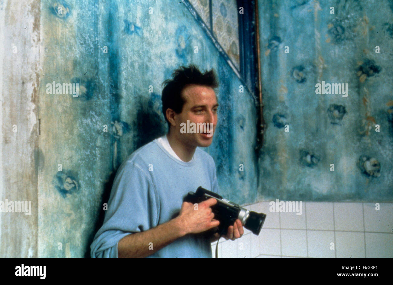 Jan 27, 2001; Hollywood, CA, EE.UU.; Director JESSE Peretz en el plató de la comedia ''El Castillo''. Foto de stock
