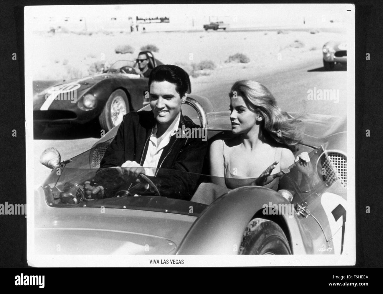 1965, el título de la película: VIVA LAS VEGAS, Director: GEORGE SIDNEY,  Studio: MGM, Foto: ANN-MARGRET, Elvis Presley, carreras de coches, GEORGE  Sidney. (Crédito de la imagen: SNAP Fotografía de stock -
