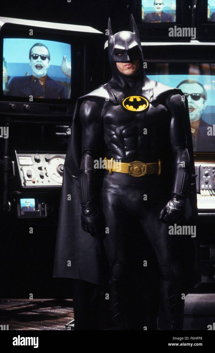 recuperación Clasificación administrar 1989, el título de la película: Batman, Director: Tim Burton, Foto: Tim  Burton, prendas de vestir, de traje. (Crédito de la imagen: SNAP Fotografía  de stock - Alamy