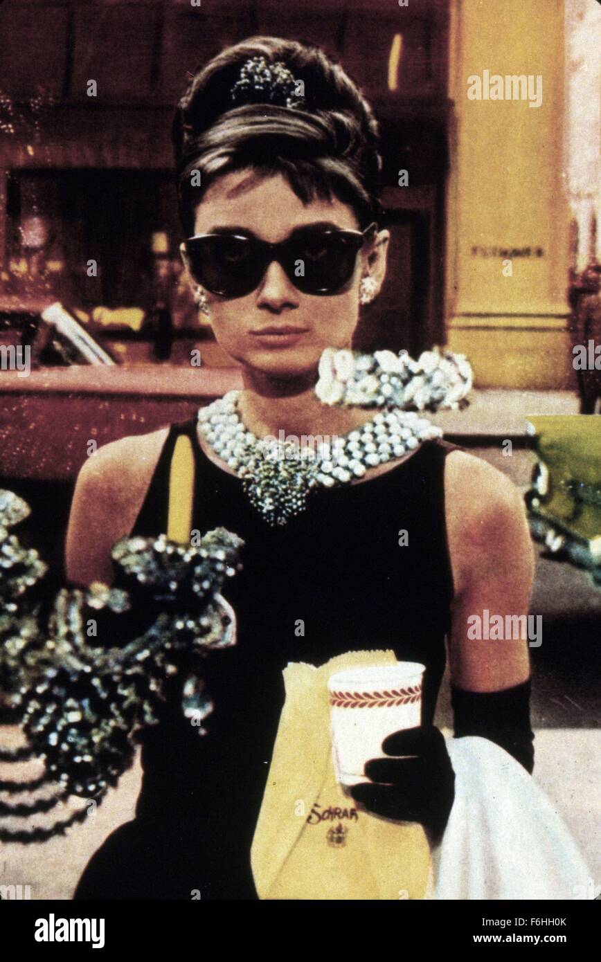1961, el título de la película: desayuno en Tiffany's, Director: Blake  Edwards, Estudio: Paramount, Foto: Audrey