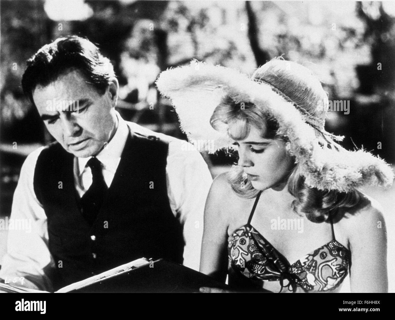 En 1962, el título de la película: Lolita, Director: Stanley Kubrick,  Studio: MGM, Foto: Stanley Kubrick, Sue LYON. (Crédito de la imagen: SNAP  Fotografía de stock - Alamy