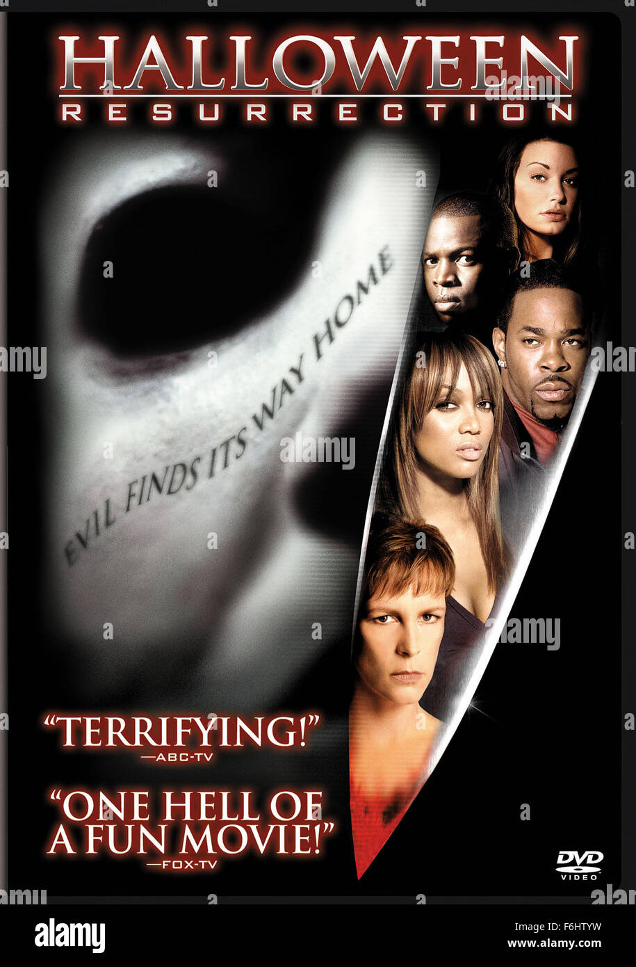 Fecha de lanzamiento: 12 de julio de 2002. Película: Halloween: Resurrección. STUDIO: Dimension Films. Parcela: cuando un grupo de adolescentes gana un concurso para pasar una noche en casa infancia' de Michael Fecha de lanzamiento: 12 de julio de 2002. Película: Halloween: Resurrección. STUDIO: Dimension Films. Parcela: cuando un grupo de adolescentes gana un concurso para pasar una noche en casa infancia' de Michael