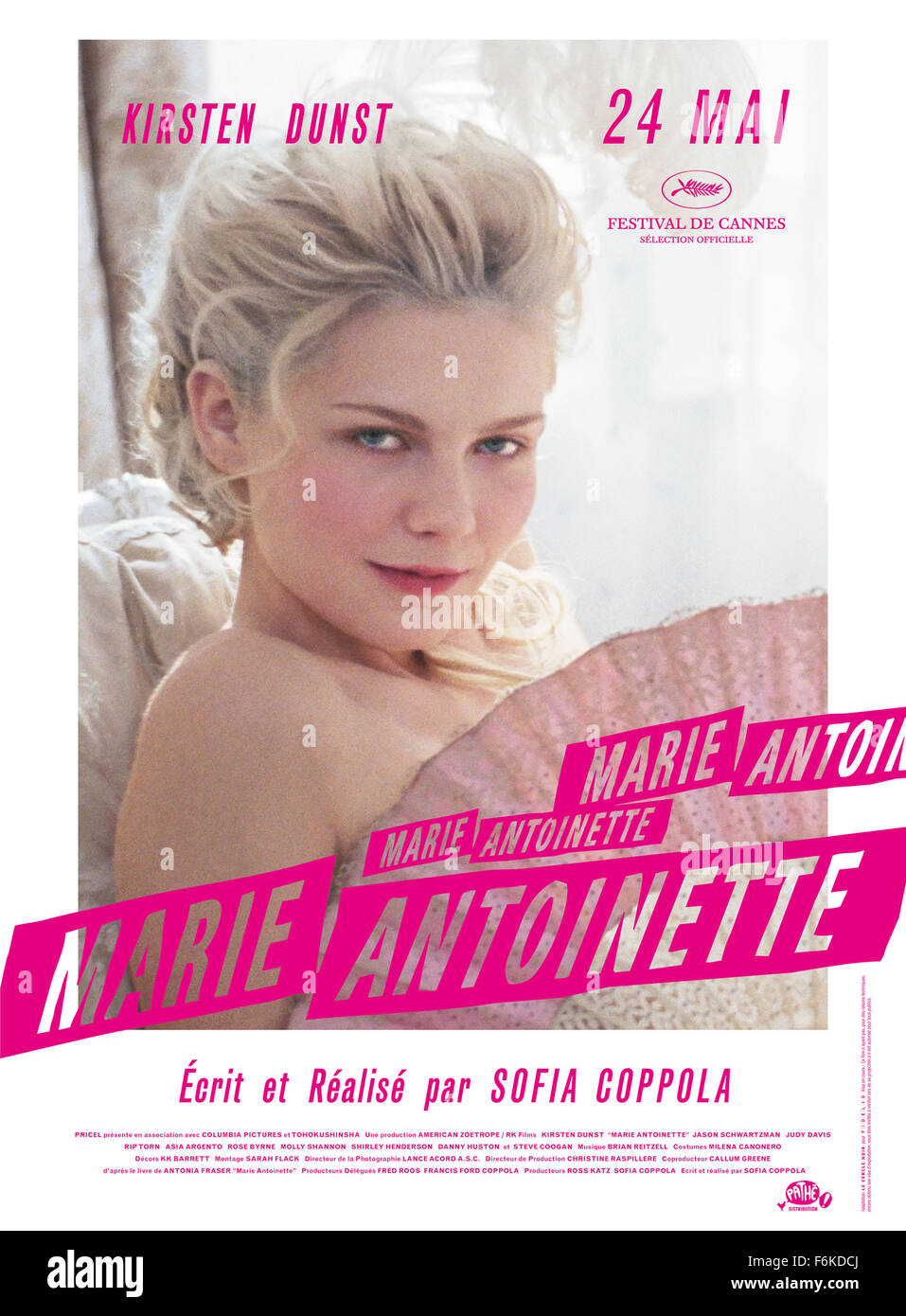 Kirsten Dunst As Marie Antoinette Film Title Marie Antoinette