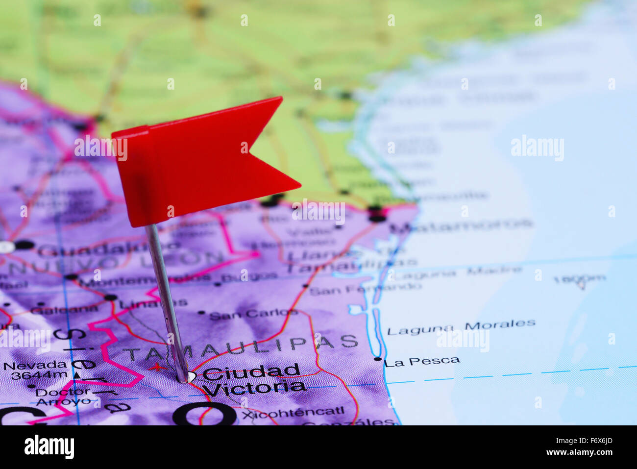 Mapa De Ciudad Victoria Fotos e Imágenes de stock Alamy