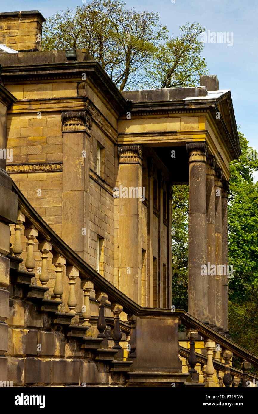 Nostell Priory Palladian una casa cerca de Wakefield en West Yorkshire, Inglaterra construyó 1733 para la familia Winn Foto de stock