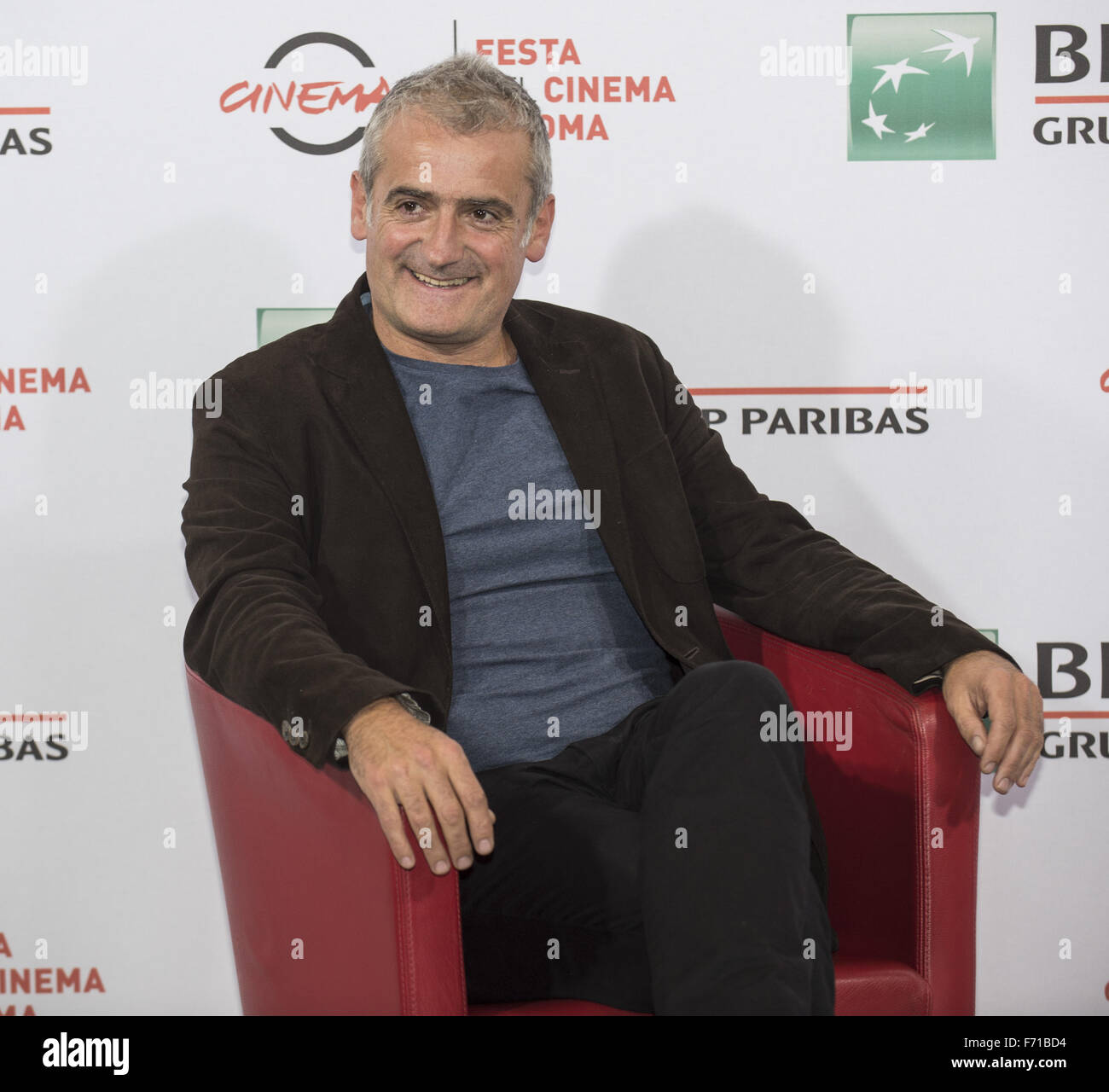 10º Festival Internacional de Cine de Roma - "Amama' - Photocall Featuring: Asier  Altuna Dónde: Roma, Italia cuando: 22 Oct 2015 Fotografía de stock - Alamy