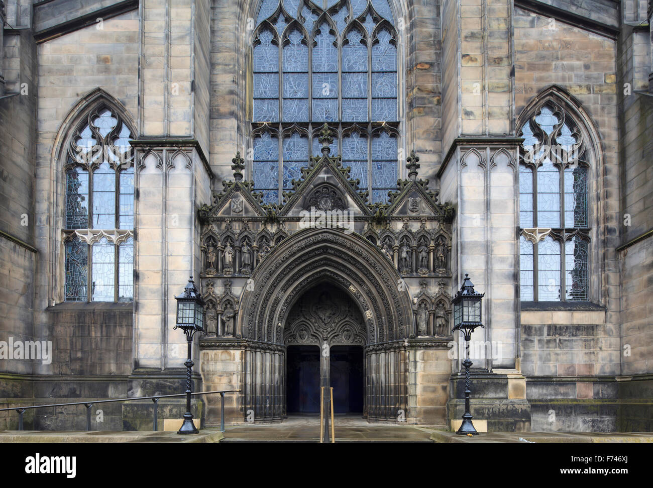 St Giles' Cathedral, Edinburgh, Scotland, Reino Unido Foto de stock