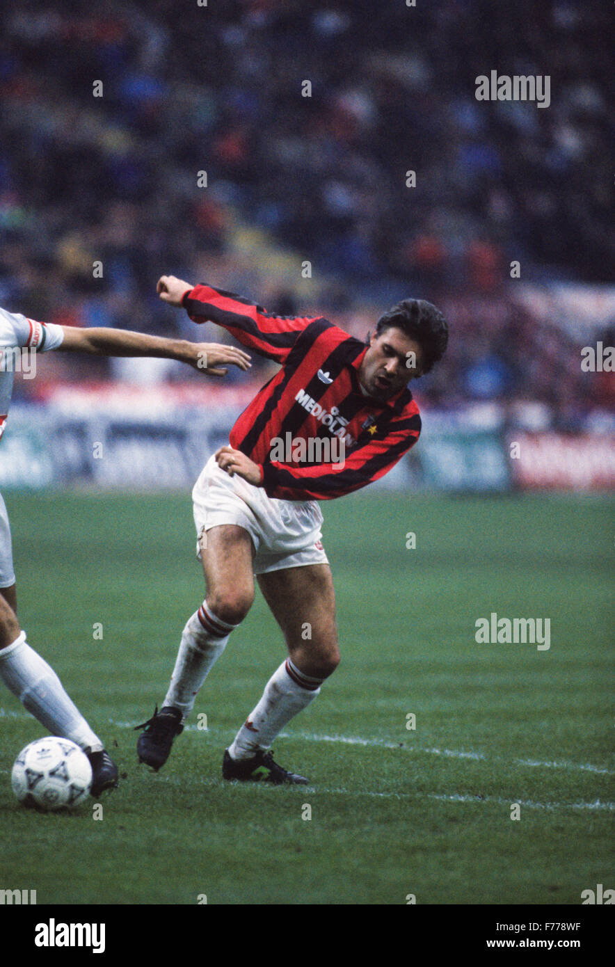 Carlo Ancelotti,1988 Foto de stock