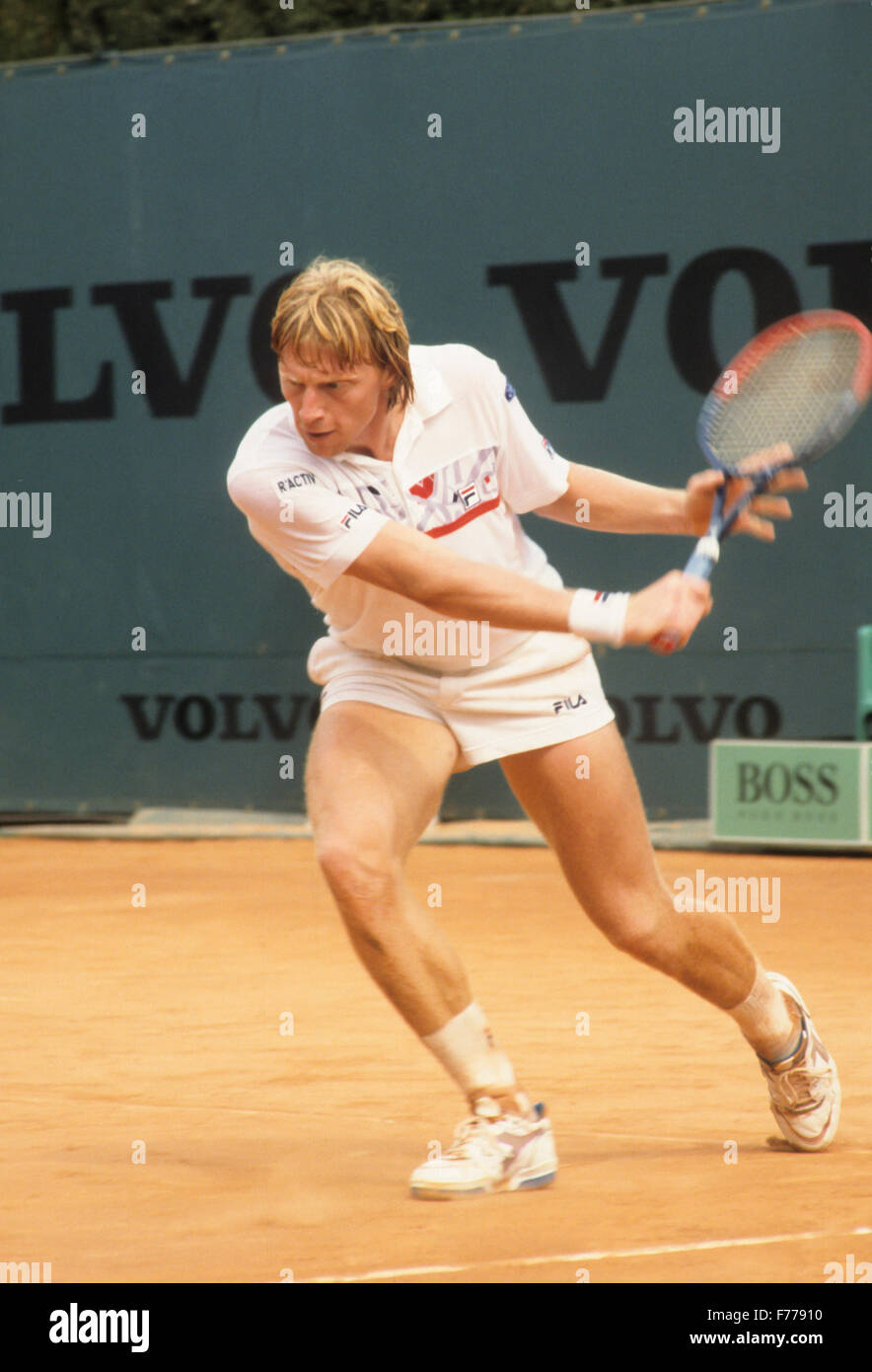 Boris Becker,1987 Foto de stock