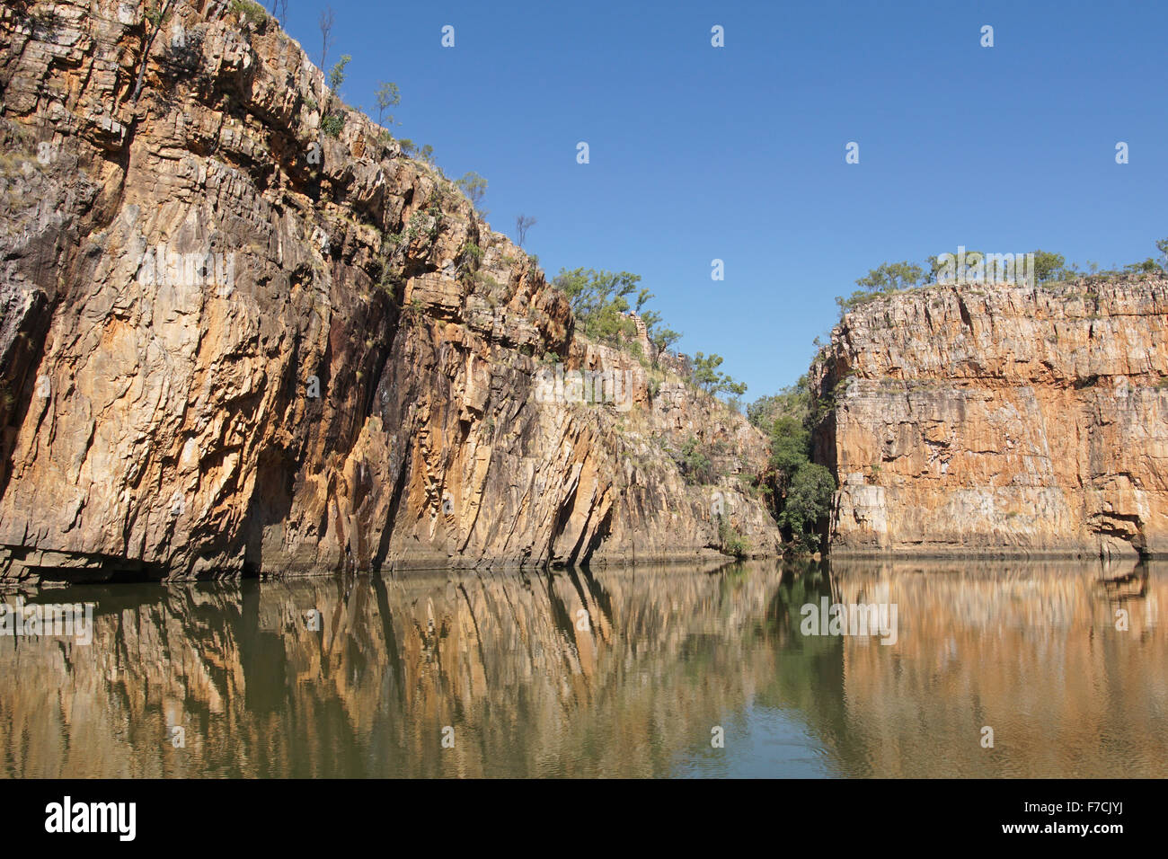 Paisaje del Parque Nacional de Nitmiluk, Australia Foto de stock
