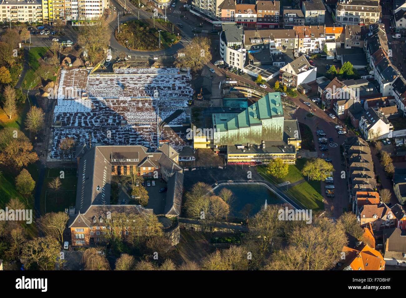 Parque de la ciudad de dinslaken fotografías e imágenes de alta