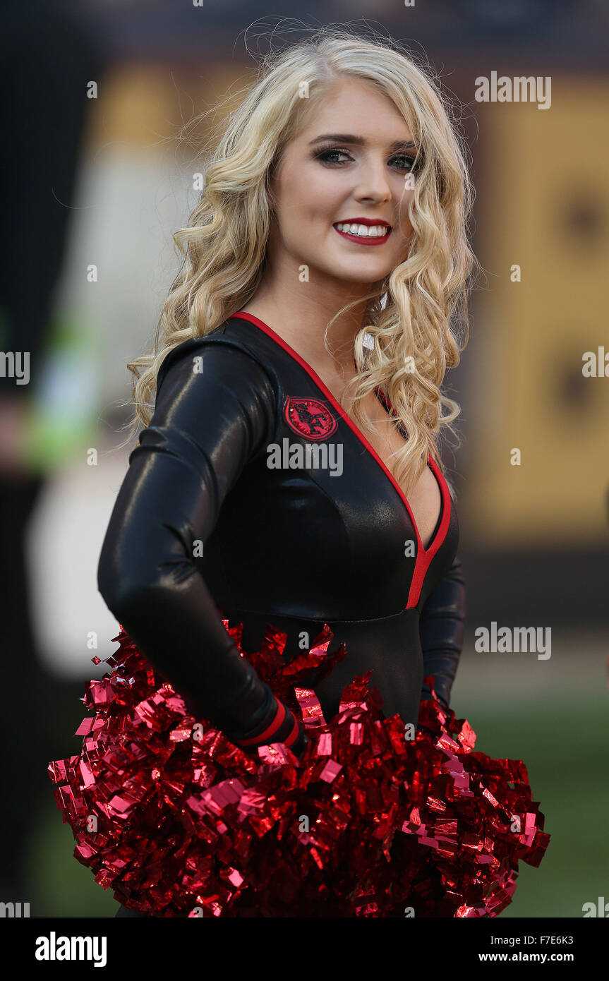 Santa Clara, CA. 08th Nov, 2015. San Francisco 49ers cheerleaders