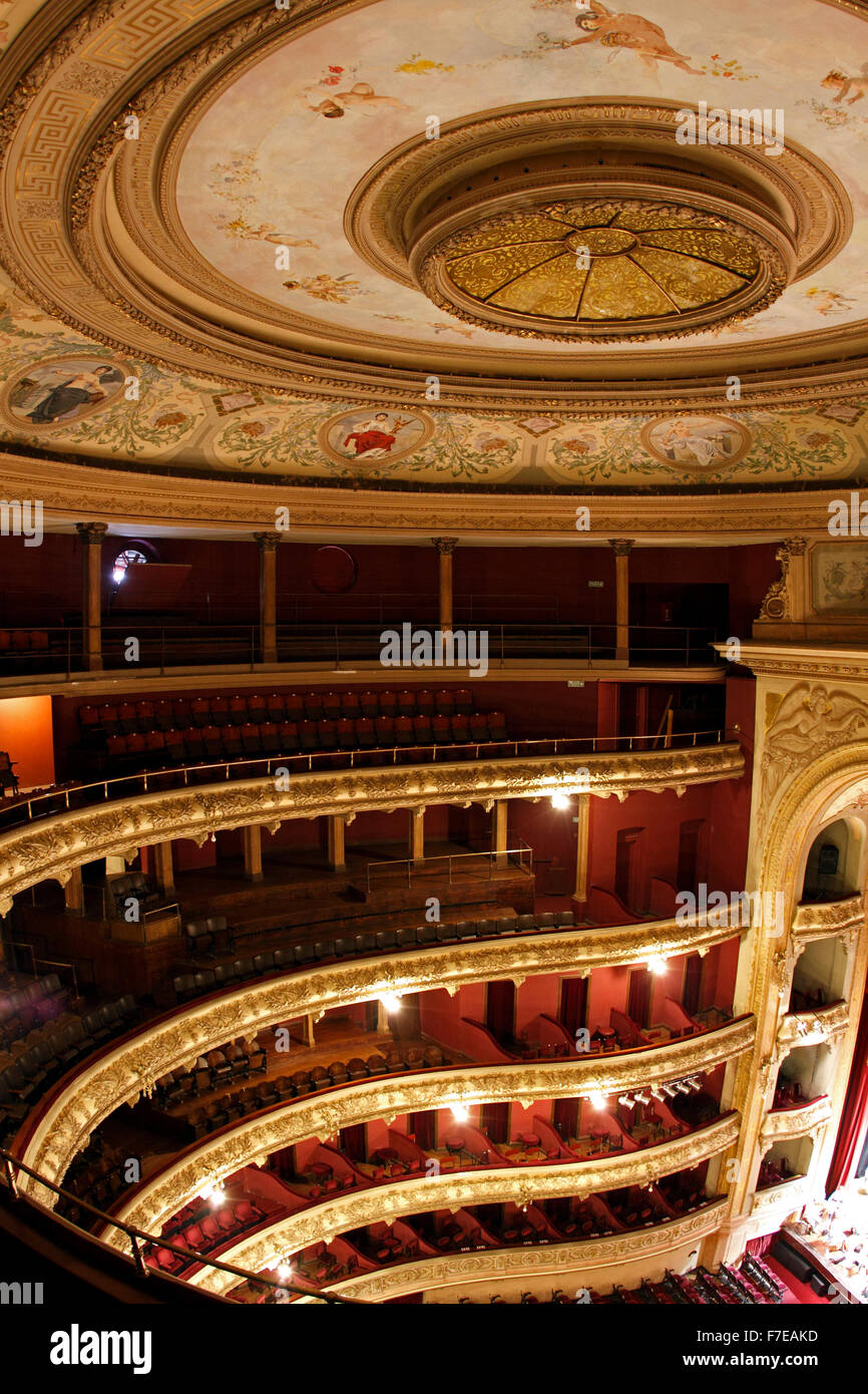 Teatro El círculo interior. Rosario. Argentina Fotografía de stock - Alamy