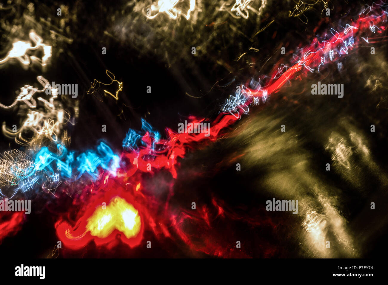 El Unico Arte De Pared Lightpainting Usa Fuertes Vibrantes Colores