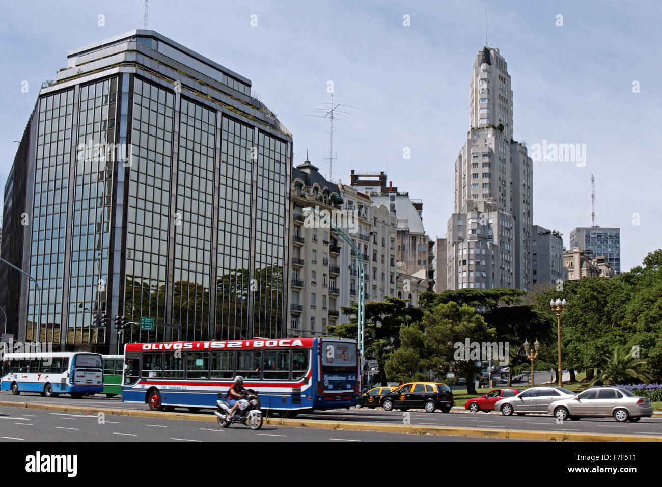 El edificio Kavanagh en Buenos Aires Argentina Foto de stock