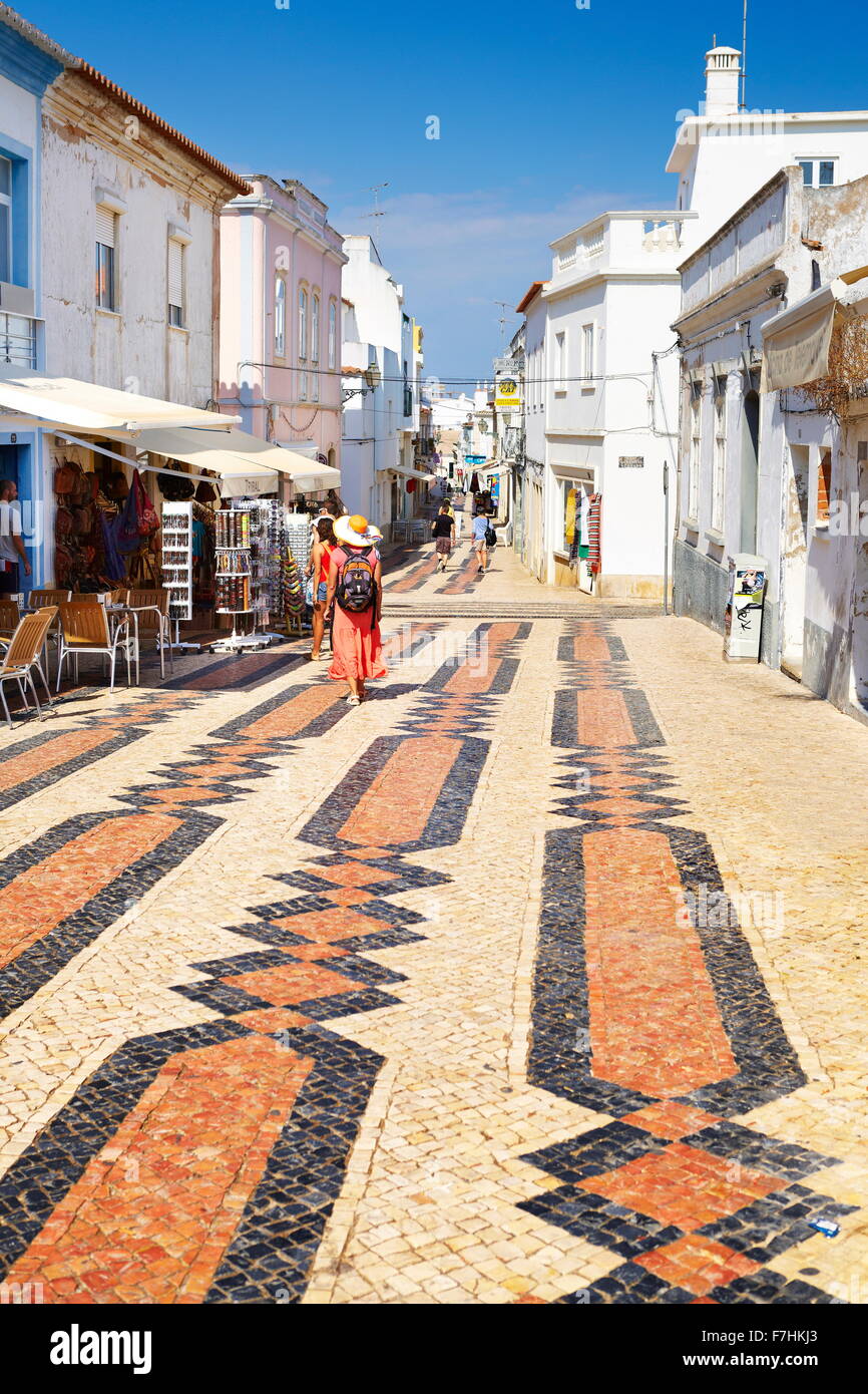 Casco antiguo de Lagos, Algarve, Portugal Fotografía de stock - Alamy