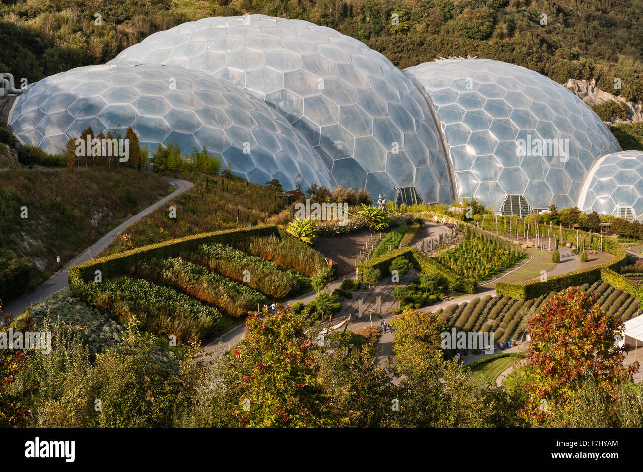 The Eden Project, St Austell, Cornwall, Reino Unido. El gigante de