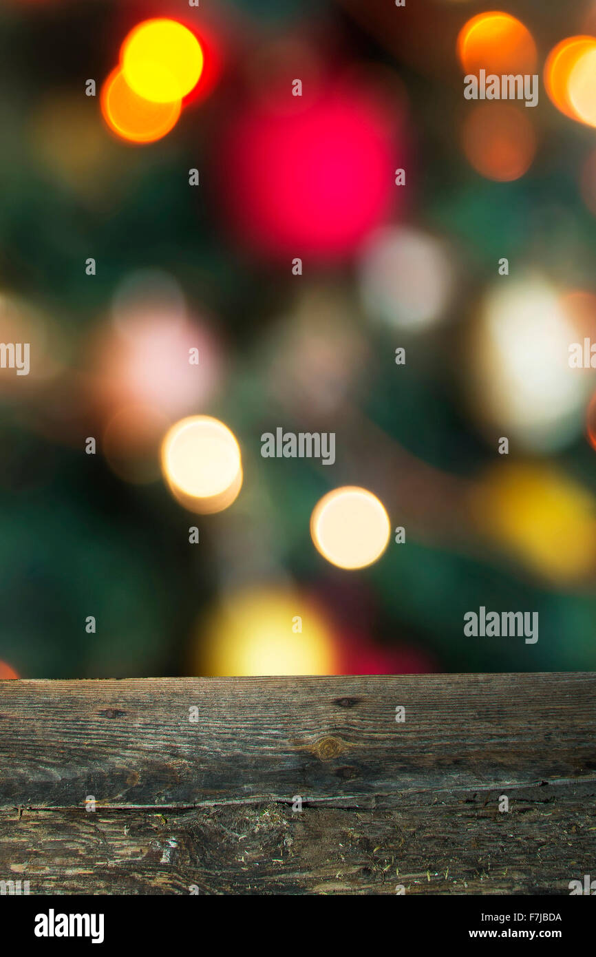 Navidad con placas de fondo Foto de stock