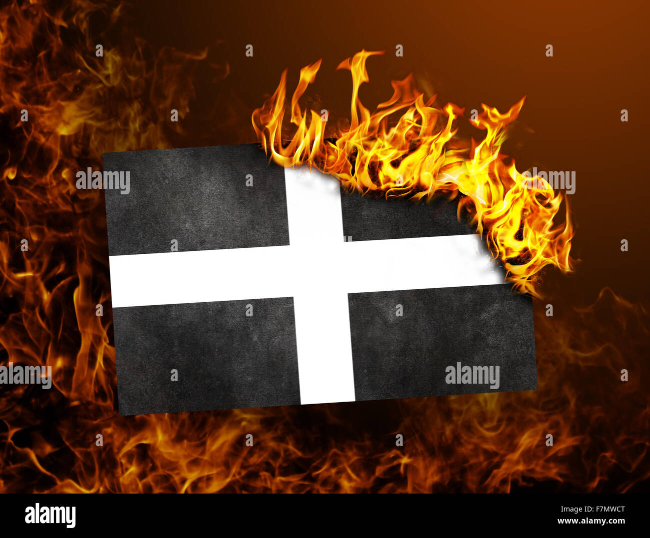Bandera quemada fotografías e imágenes de alta resolución Alamy