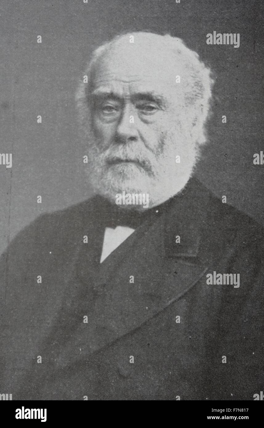 Sir Joseph Whitworth, (1803-1887), el inventor de un sistema de medición  precisa Fotografía de stock - Alamy