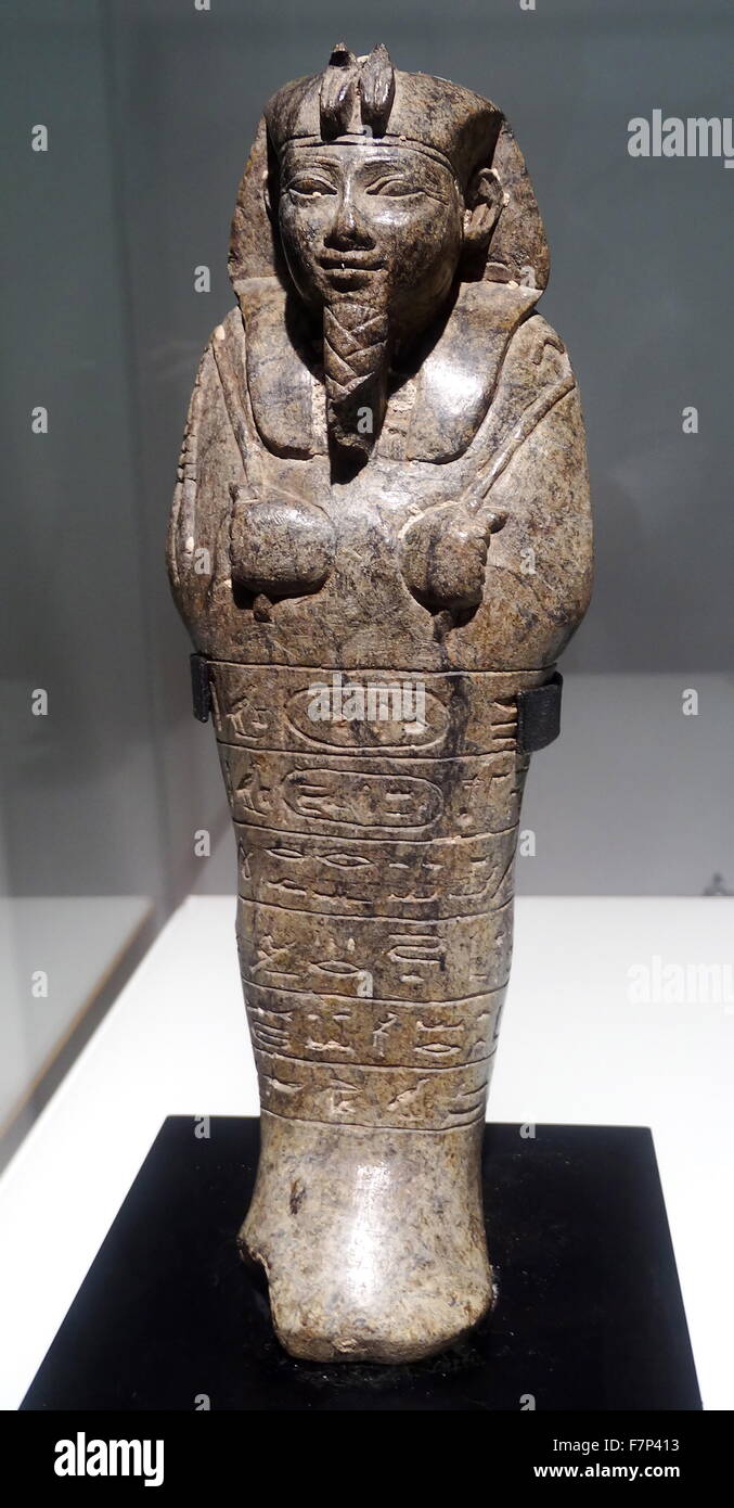 Ushabti de Senkamanisken. La Serpentine. Rey Senkamanisken, Nuri, Napatan Período (643-623 a.C.). Foto de stock