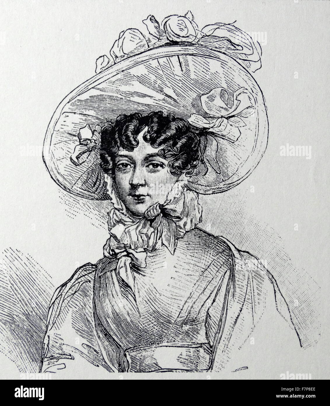 Victoria María Luisa, duquesa de Kent (1786-1861) Foto de stock