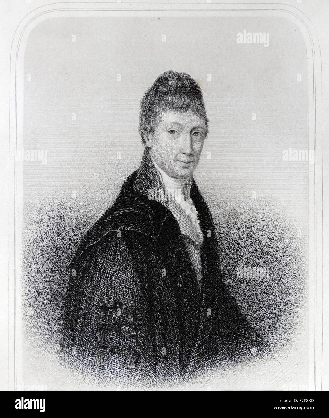 Robert Hamilton - 1743-1829profesor de filosofía natural y matemáticas, Aberdeen 1779-1829 Foto de stock