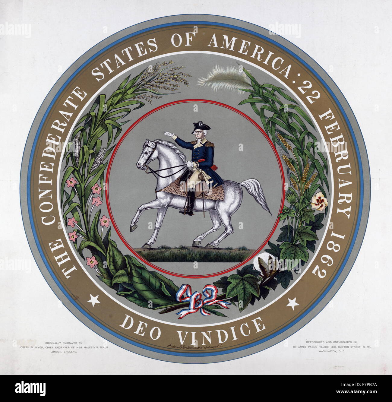 La Conferencia Unidos de América el 22 de febrero de 1862 deo