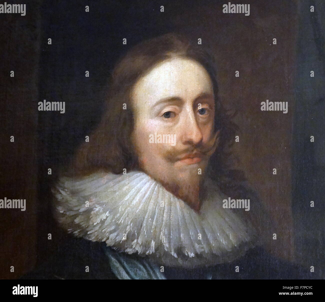 El rey Carlos I de Inglaterra y Escocia (1600-1649). Depuesto durante la guerra civil inglesa. Fecha Siglo xvii Foto de stock