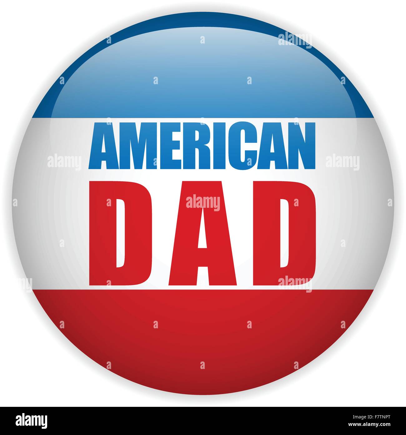 Feliz Día del Padre papá americano USA Imagen Vector de stock Alamy