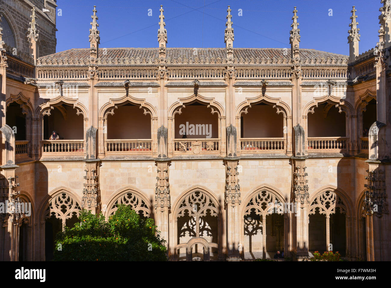 Monasterio de San Juan de los Reyes, Toledo, España Foto de stock