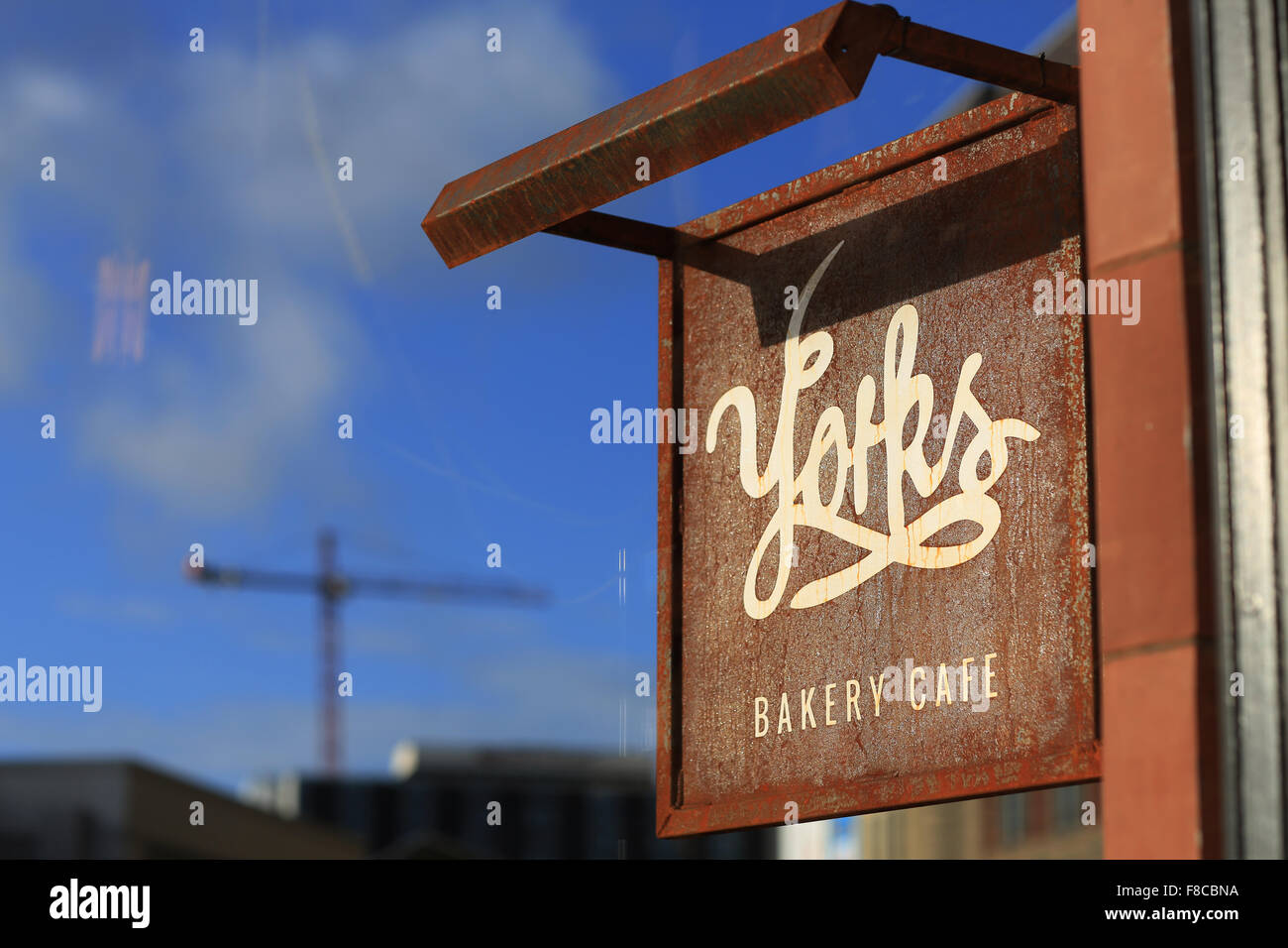 Yorks Bakery Cafe Birmingham Foto de stock