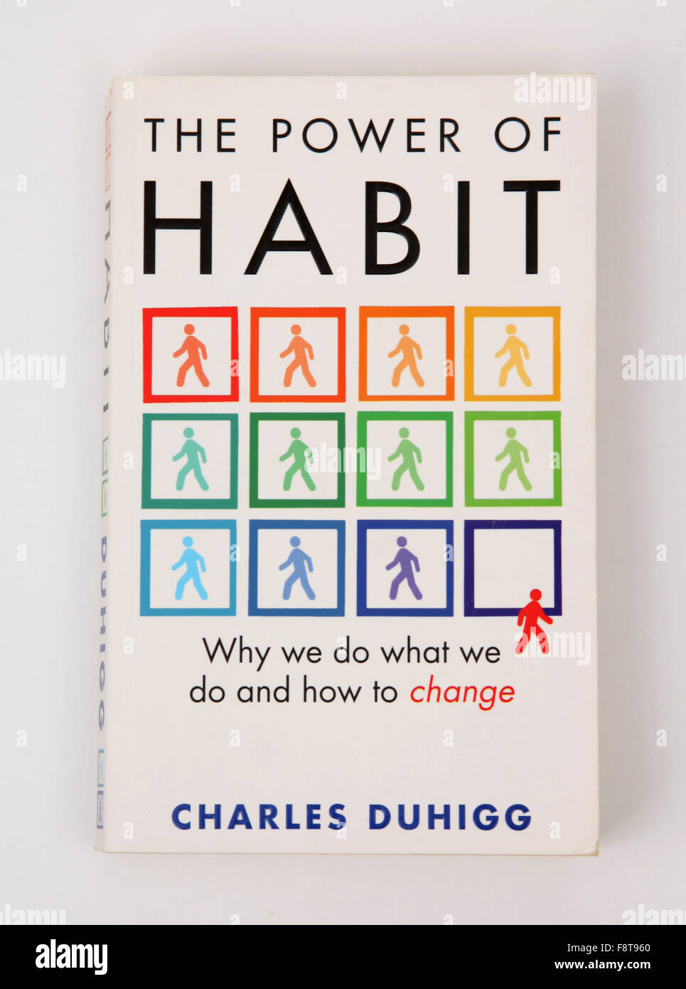 El libro: La fuerza del hábito por Charles Duhigg Foto de stock