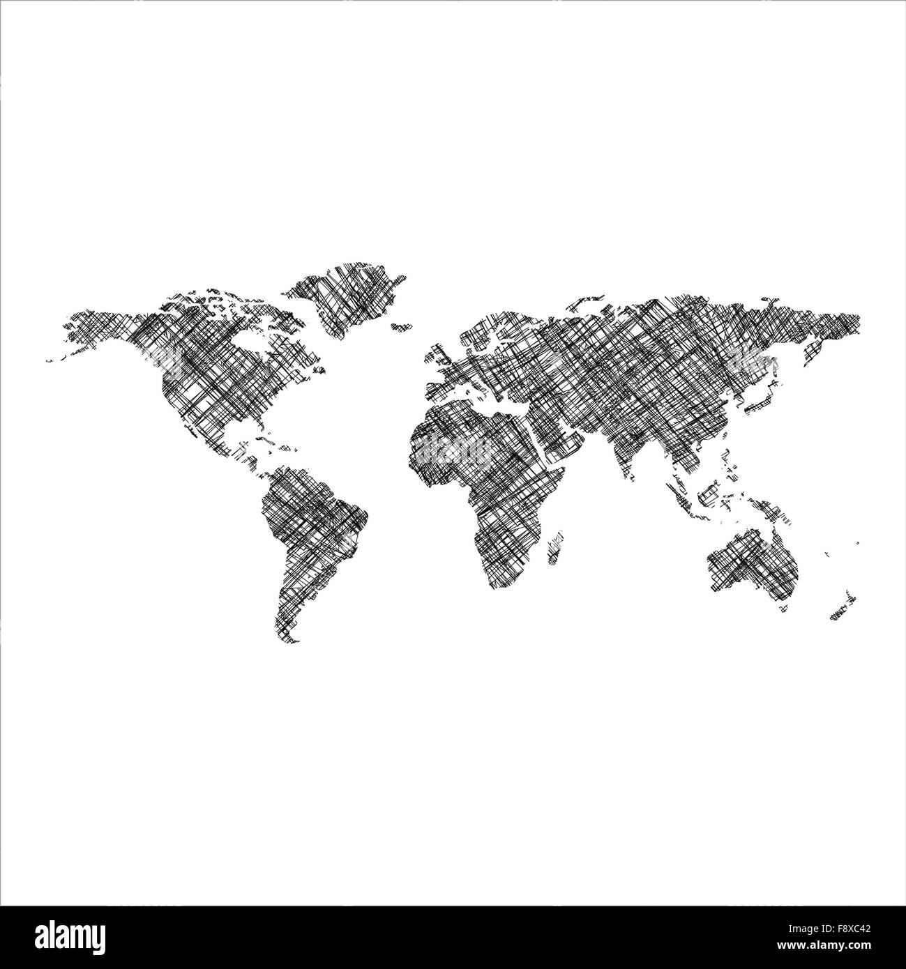 Mapa Del Mundo Dividido En Regiones Mapa Negro Fino D 3908