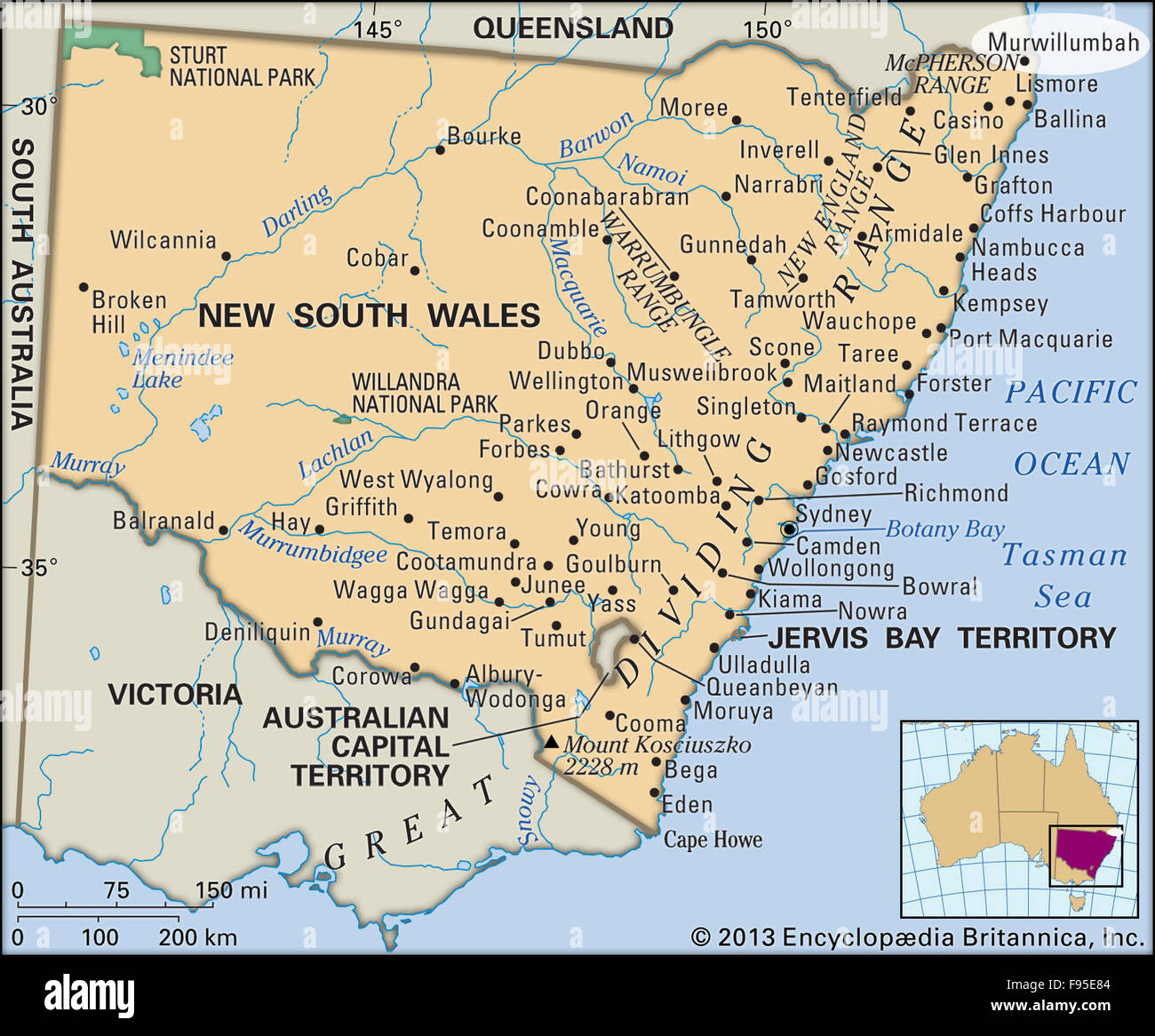 Mapas de murwillumbah new south wales australia fotografías e imágenes