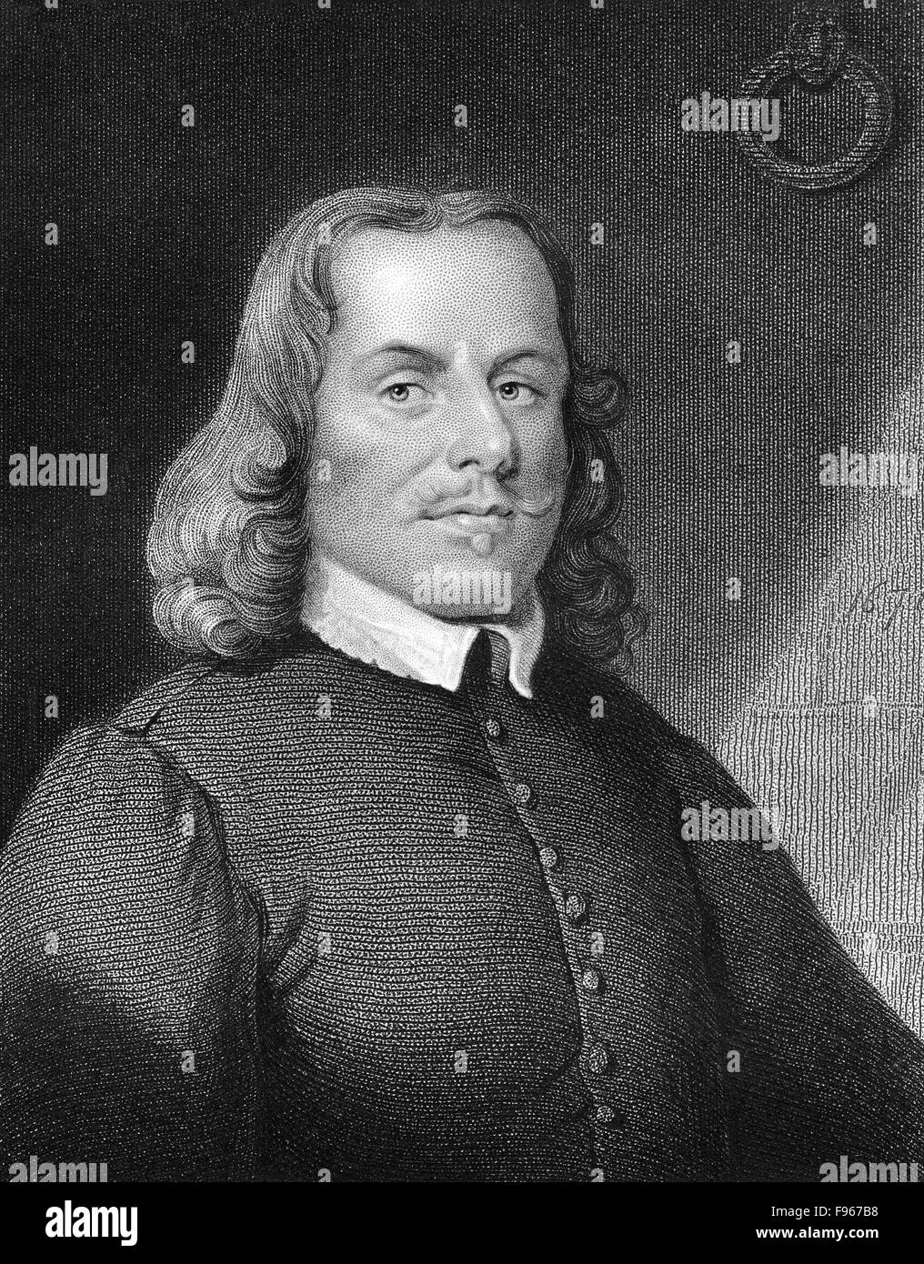 John Bunyan, 1628-1688 Inglés, un escritor cristiano y predicador, Foto de stock