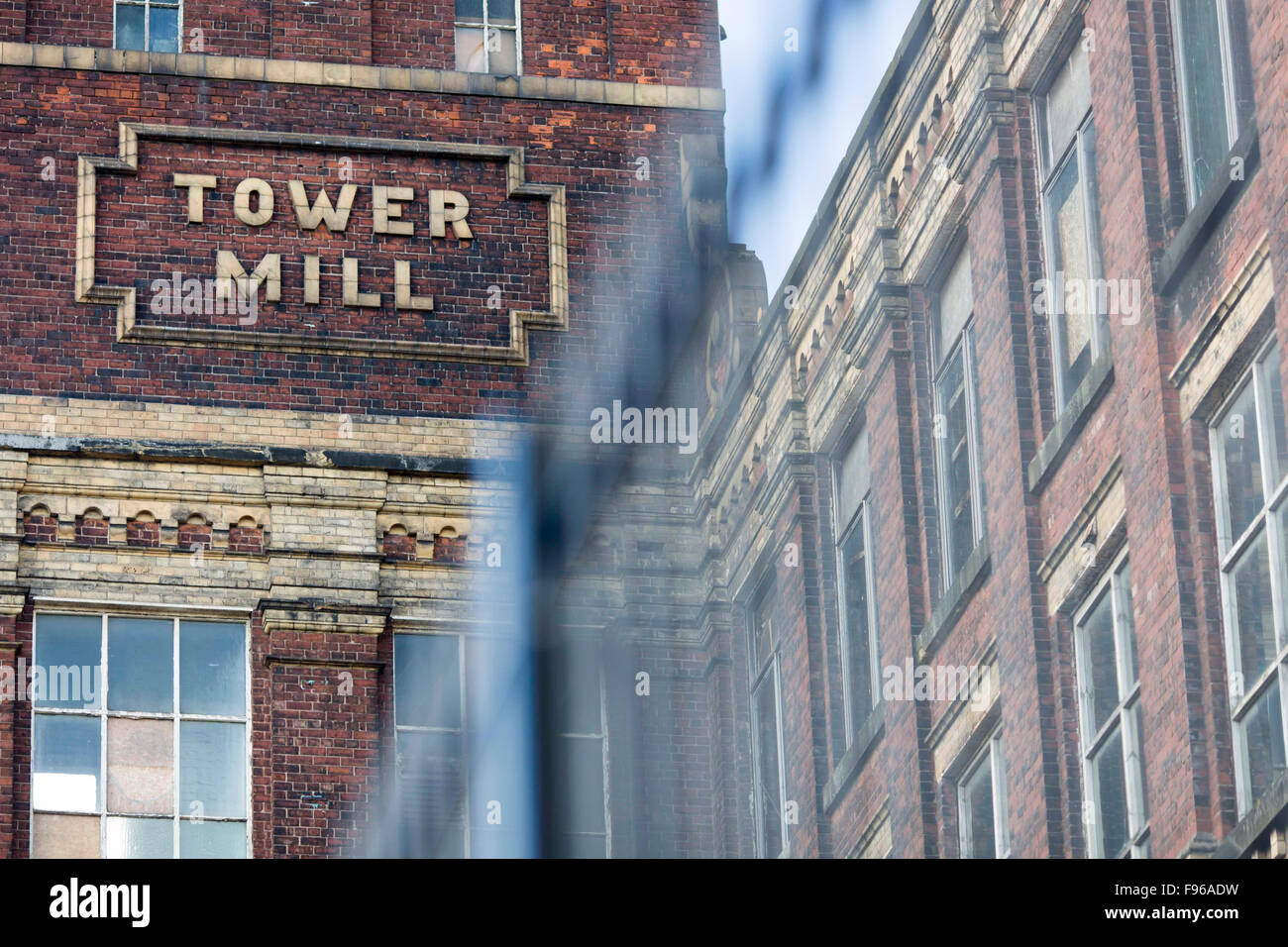 Tower Mill en Dukinfield, Tameside, Greater Manchester Foto de stock