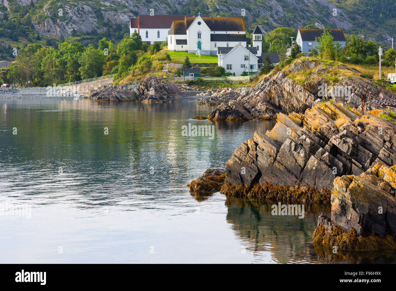 Costa, Brigus, Newfoundland, Canadá Foto de stock