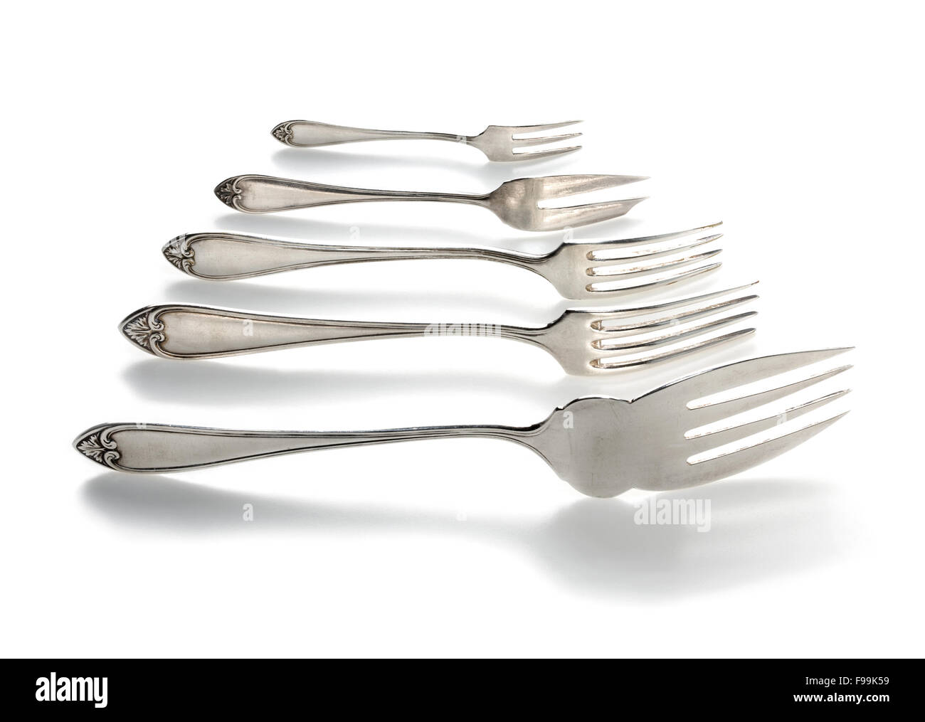 Evolución de la horquilla Fotografía de stock Alamy