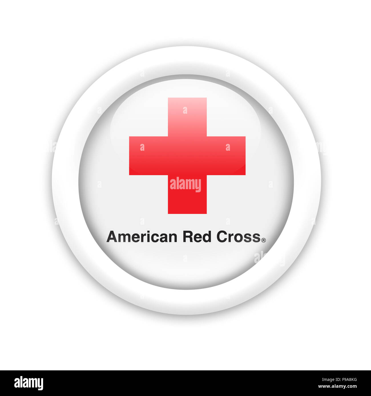 El logotipo de la Cruz Roja americana Fotografía de stock - Alamy